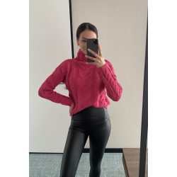 Bőrhatású Leggings - Fekete